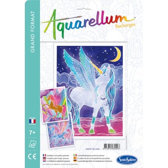 SentoSphere Aquarellum Pegaz 3 plansze zapasowe | Dadum