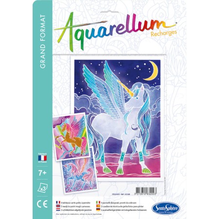 SentoSphere Aquarellum Pegaz 3 plansze zapasowe | Dadum