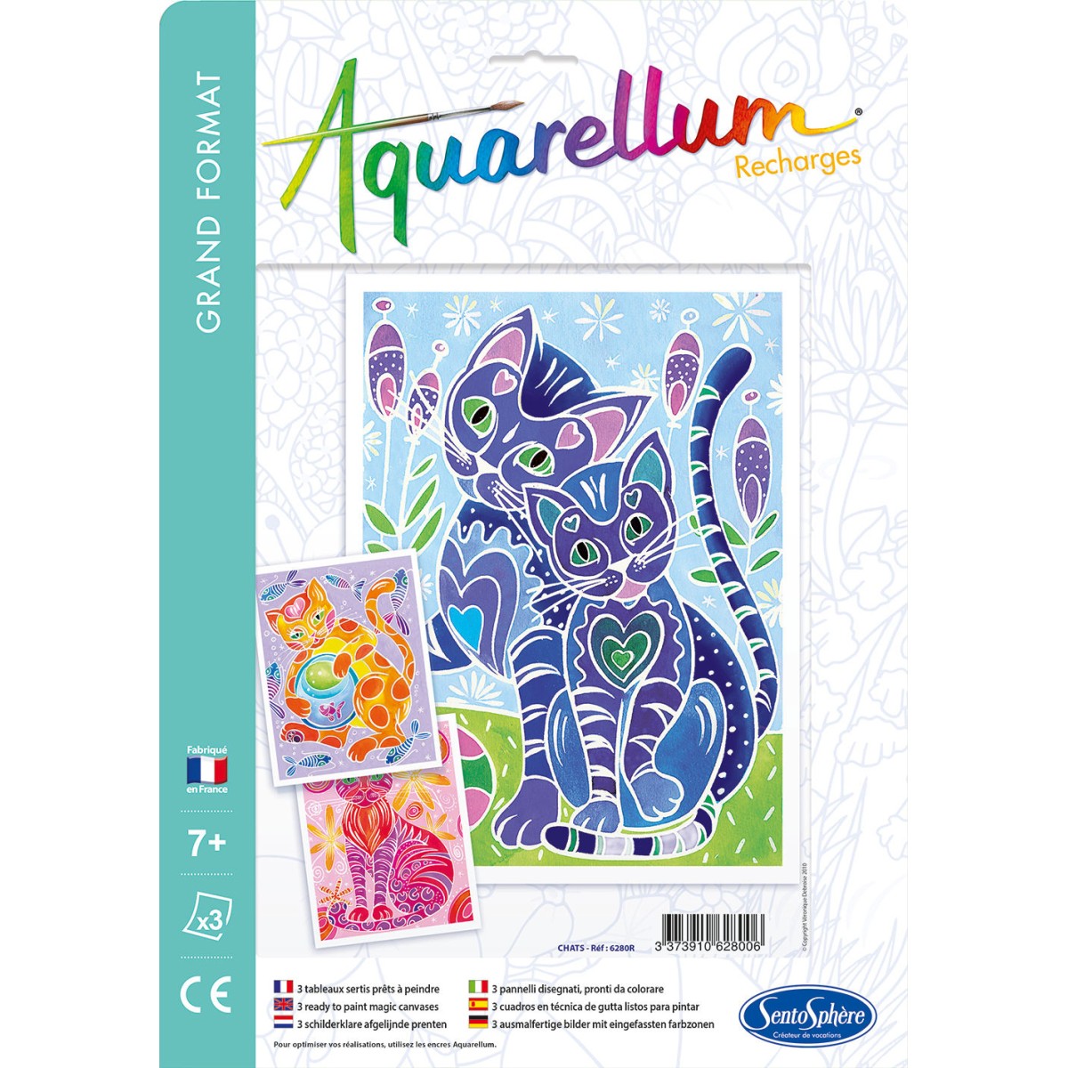 Koty plansze do Aquarellum, SentoSphere | Dadum