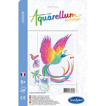 Rajskie Ptaki plansze do Aquarellum Junior, SentoSphere | Dadum