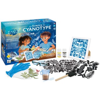 SentoSphere Zestaw do nauki techniki cyjanotypii +8 | Dadum