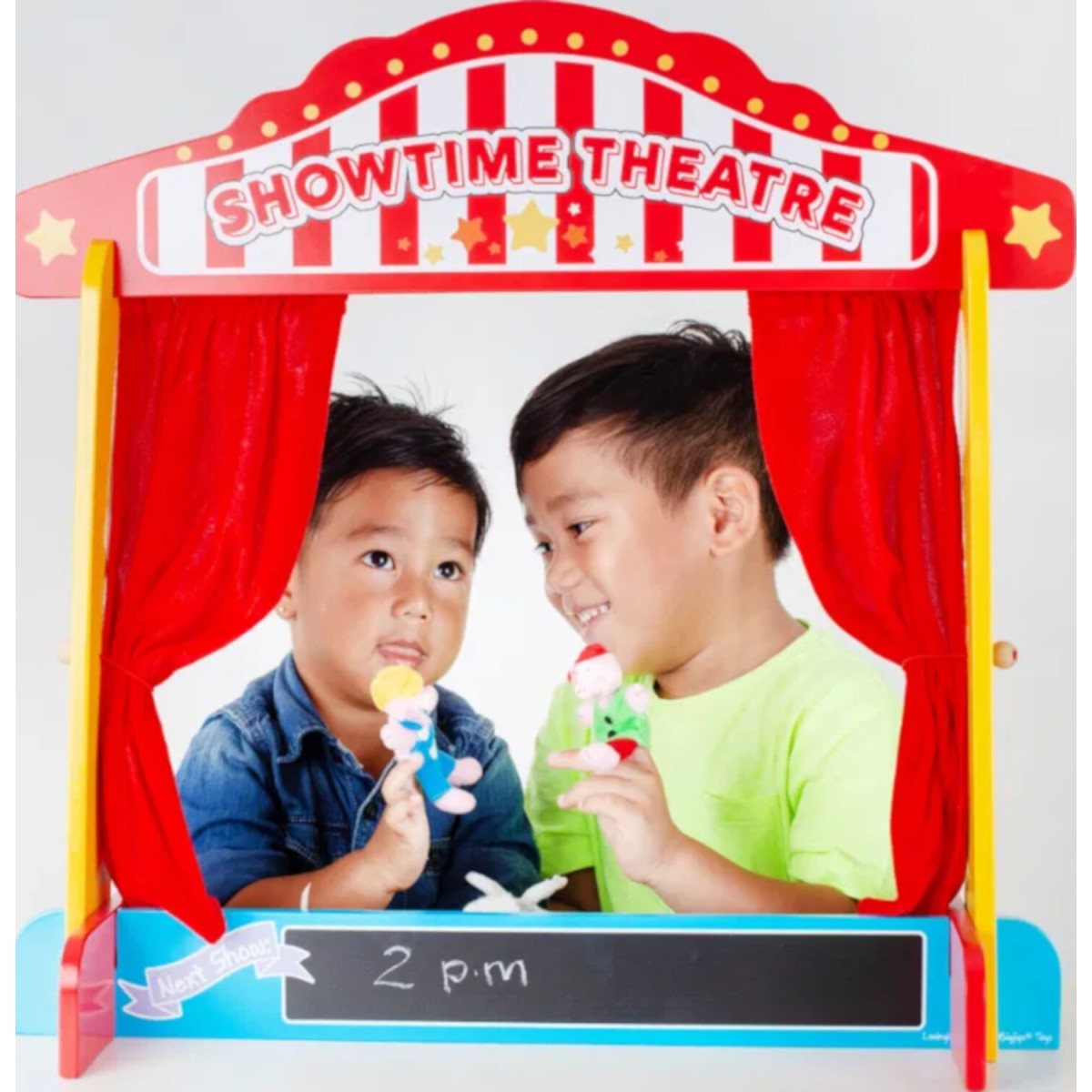 Teatrzyk na stole do zabawy +3, Bigjigs Toys | Dadum Kraków