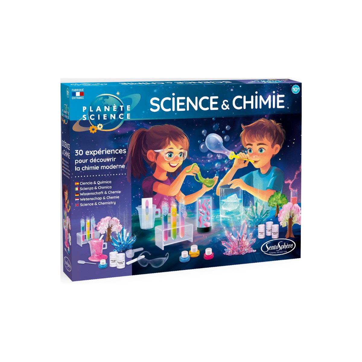 30 eksperymentów chemicznych dla dzieci od 10 lat, SentoSphere | Dadum