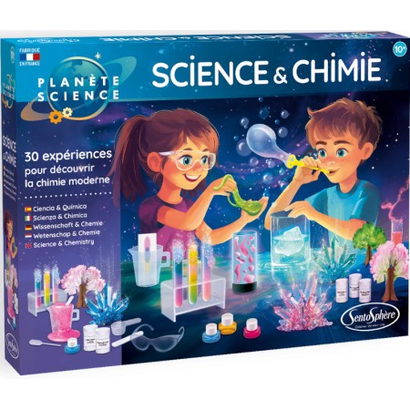 30 eksperymentów chemicznych dla dzieci od 10 lat, SentoSphere | Dadum