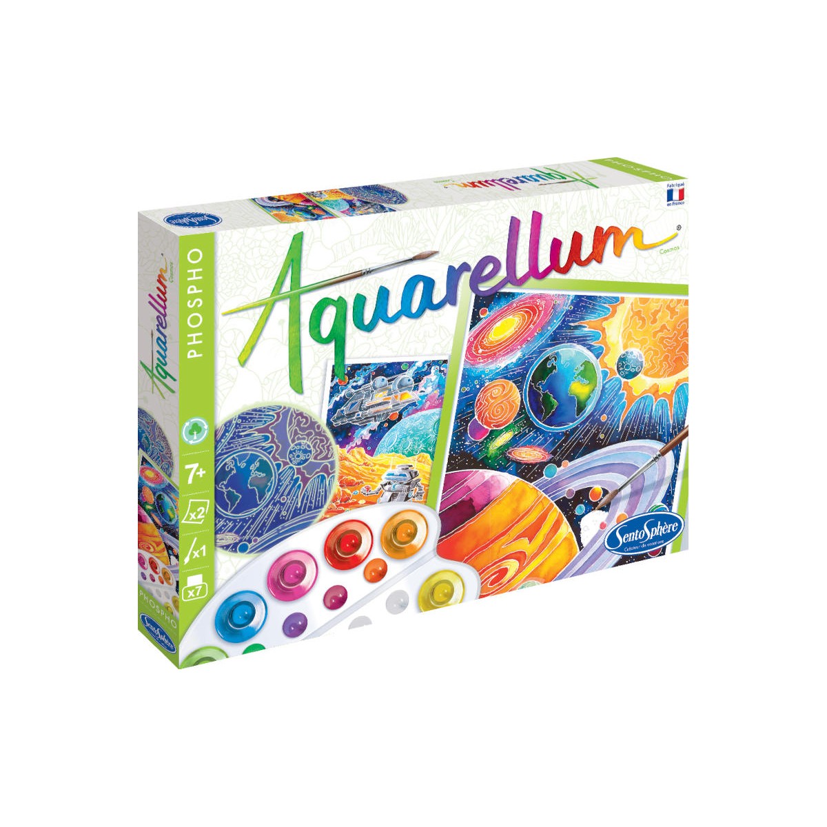 Aquarellum Kosmos 2 obrazy do malowania i farby, SentoSphere | Dadum