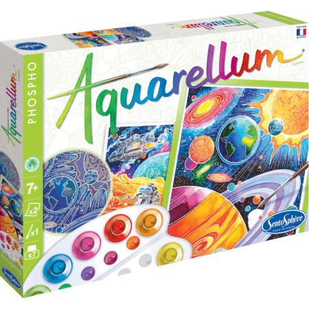Aquarellum Kosmos 2 obrazy do malowania i farby, SentoSphere | Dadum