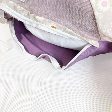 Leżaczek pufa dla niemowląt Cocool żonkile