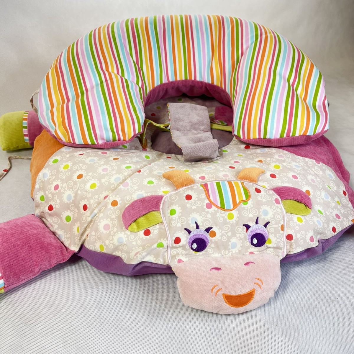 Leżaczek pufa dla niemowląt Cocool żonkile