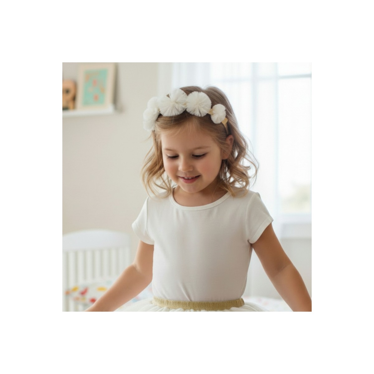 Spódniczka tiulowa tutu z opaską Renifer 3-6 lat, Meri Meri | Dadum