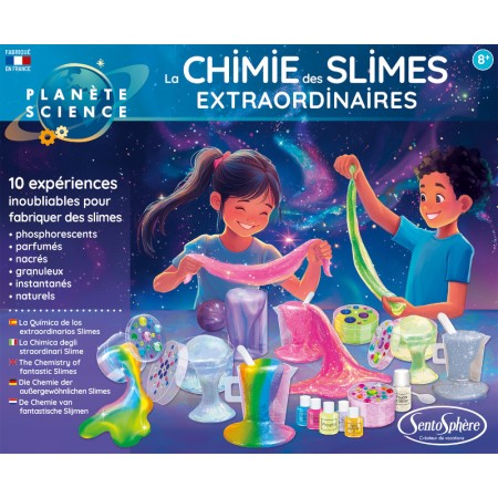 Zestaw do robienia NIEZWYKŁYCH mas żelowych Slime, SentoSphere | Dadum