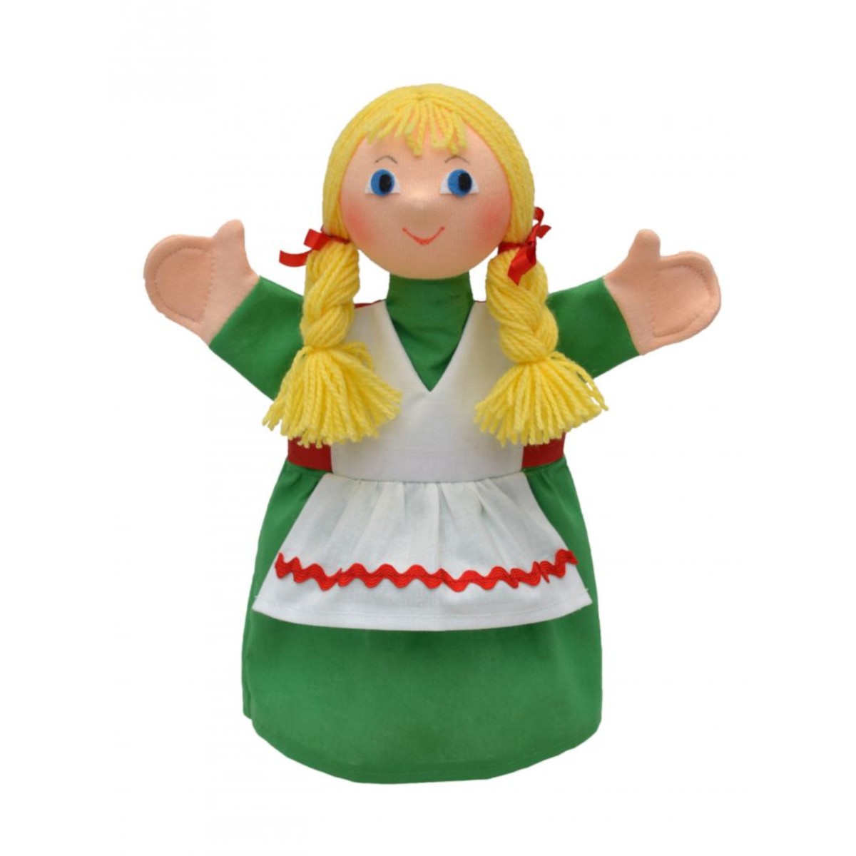 Pacynka na rękę do baśni – postacie żeńskie – czeska ręcznie szyta