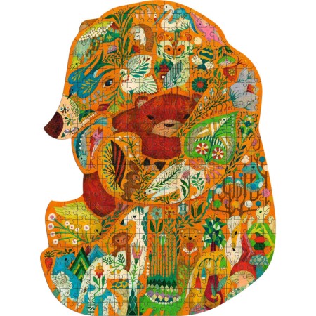 Puzzle artystyczne „Niedźwiadki” (350 elementów) – 7+ Djeco