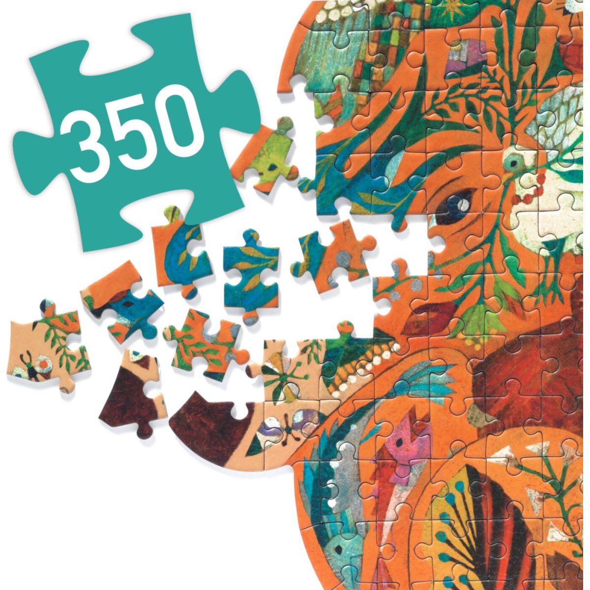 Puzzle artystyczne „Niedźwiadki” (350 elementów) – 7+ Djeco