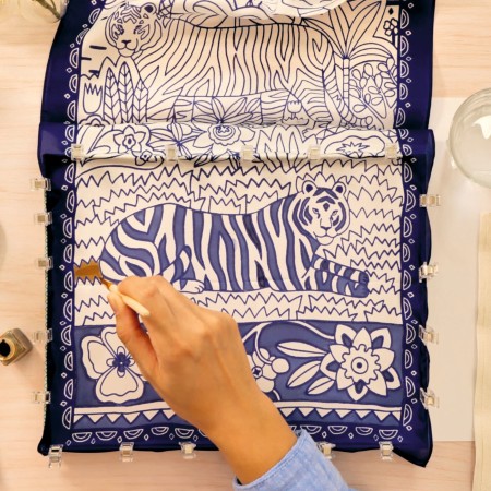 AGA Atelier 10 - malowanie na jedwabiu