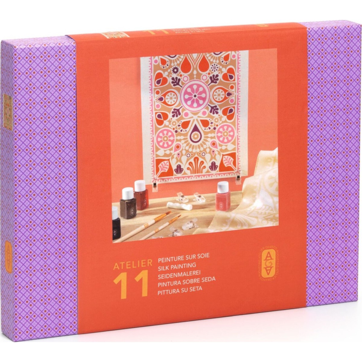 AGA Atelier 11 - malowanie na jedwabiu