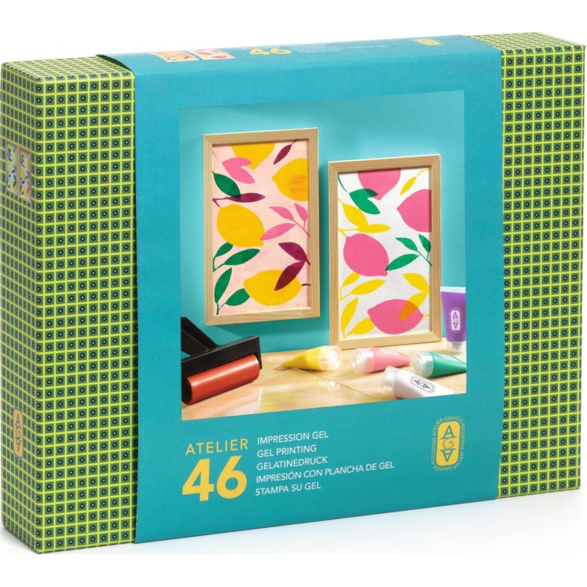AGA Atelier 46 - druk żelowy