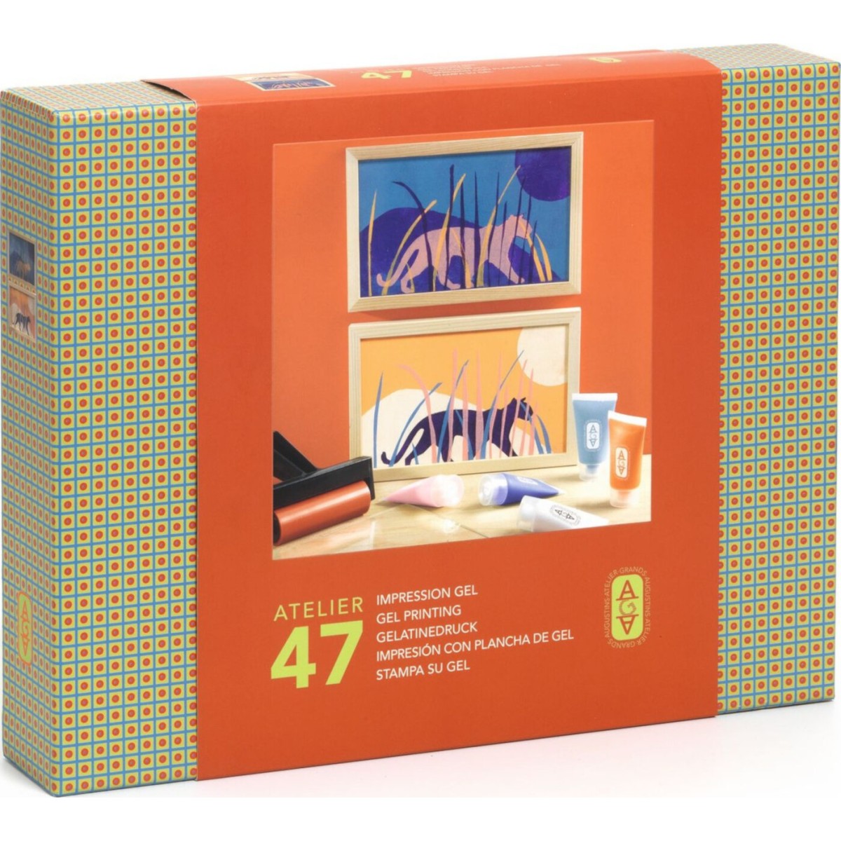 AGA Atelier 47 - druk żelowy