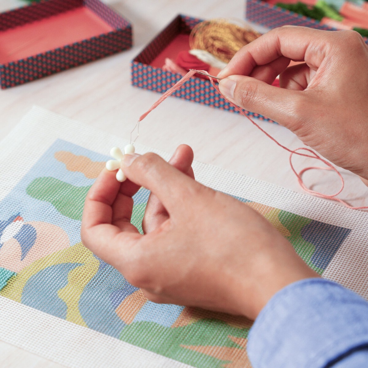 AGA Atelier 65 - haft gobelinowy