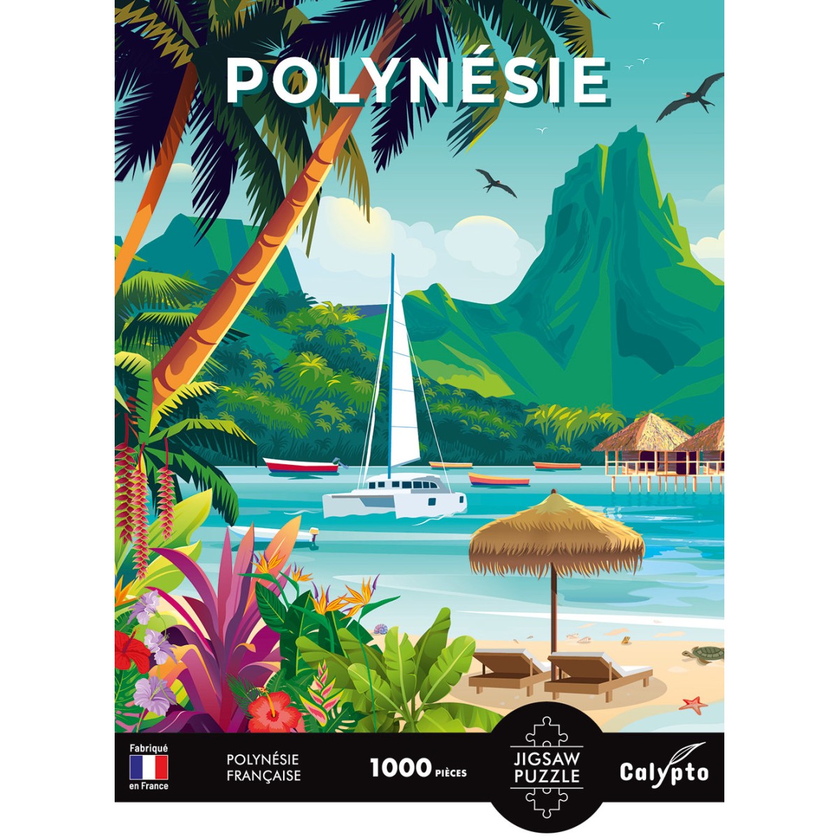 Puzzle 1000 elementów Polinezja, Calypto