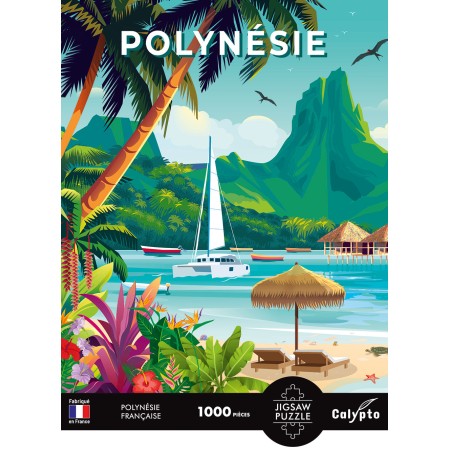 Puzzle 1000 elementów Polinezja, Calypto