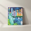 Malowanie po numerach "Nowy Jork" dla początkujących podobrazie 25x32,5cm