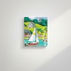 Malowanie po numerach „Pont-Aven, Bretania” – podobrazie 25 × 32,5 cm