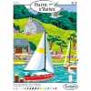 Malowanie po numerach „Pont-Aven, Bretania” – podobrazie 25 × 32,5 cm