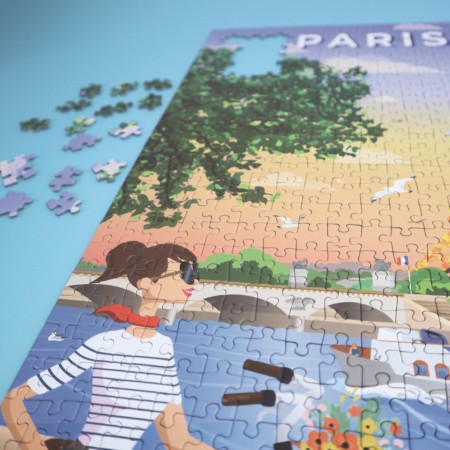 Puzzle 500 elementów Paryż, Calypto +8 | Dadum Kraków