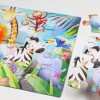 Puzzle 2x24 elementy Dzikie Zwierzęta, Calypto | Dadum