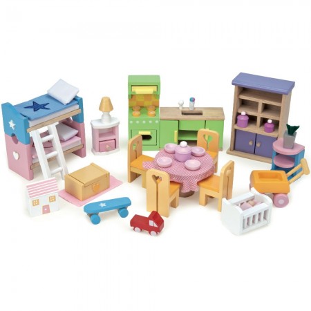 Mebelki do domków dla lalek, Le Toy Van