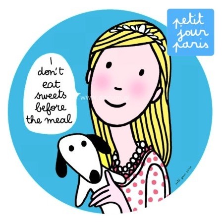 Petit Jour Paris Talerzyk Słodycze Księżniczki | Dadum