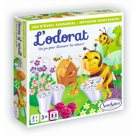 SentoSphere Gra sensoryczna "Węch" wg metody Montessori