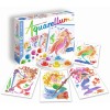 Aquarellum Syreny 4 plansze do malowania i farby, SentoSphere