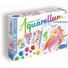 Aquarellum Syreny 4 plansze do malowania i farby, SentoSphere