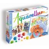 Aquarellum Pieski 4 obrazy do malowania i farby, SentoSphere