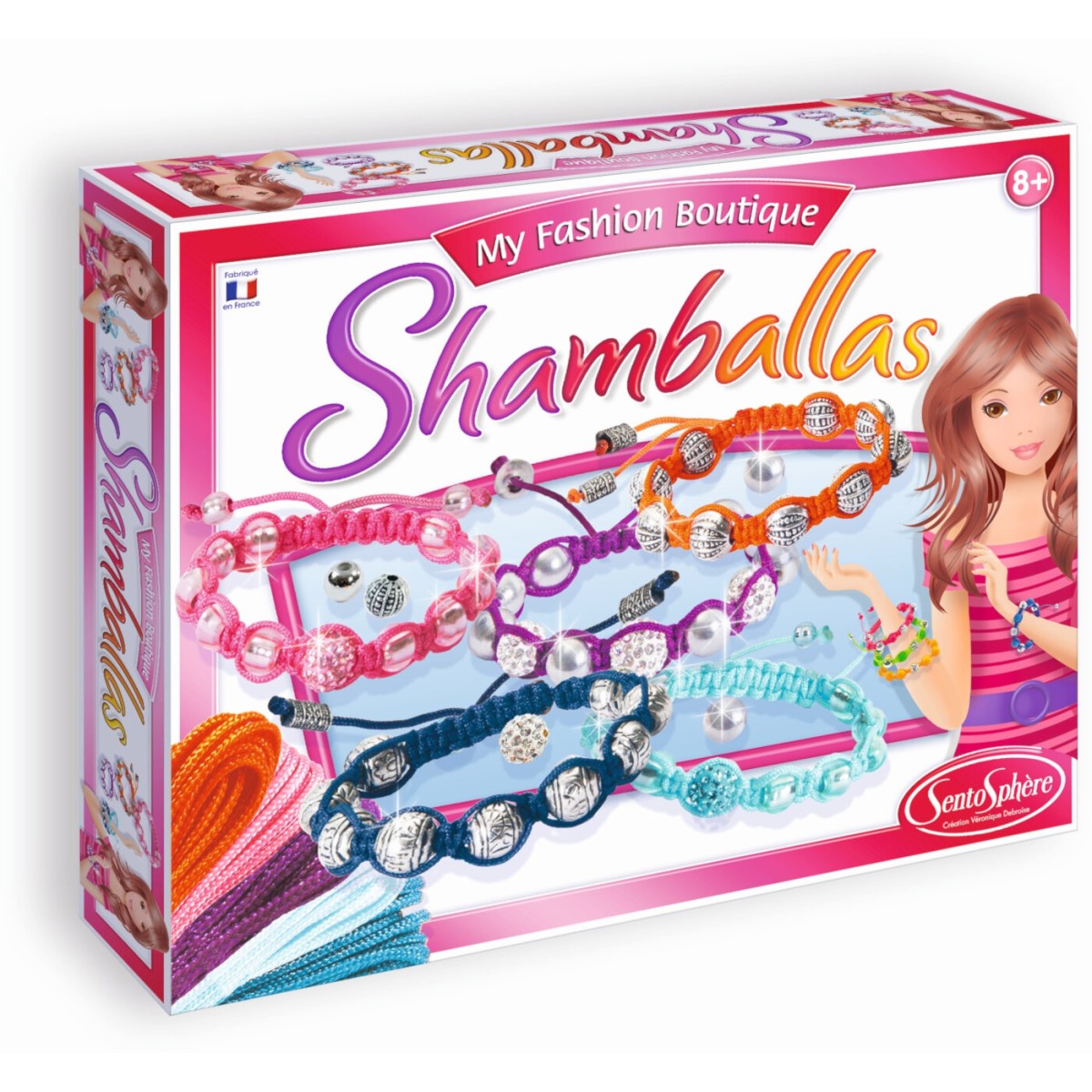 Bransoletki Shamballa do robienia dla dziewczyn od 9 lat, SentoSphere