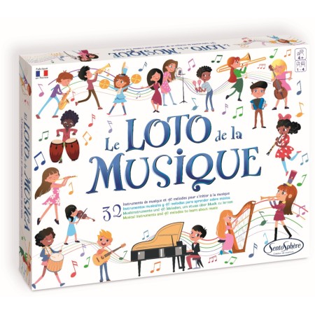 Lotto Muzyczne - rozpoznawanie instrumentów muzycznych, SentoSphere