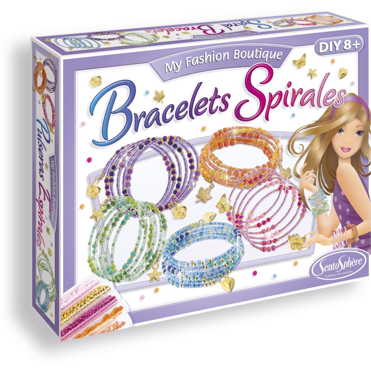 SentoSphere Bransoletki Sprężynki do robienia +8