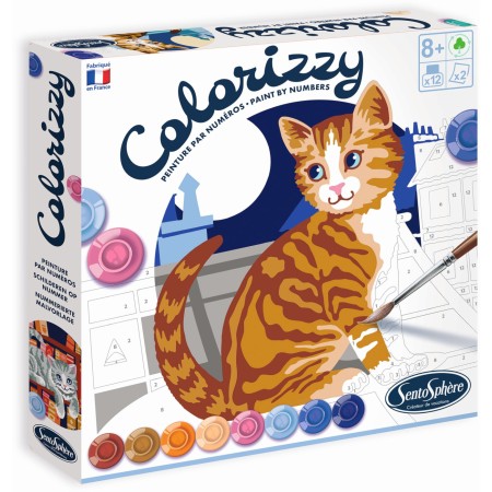 Malowanie po numerach „Koty” – 2 obrazy – 8+