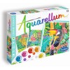 Aquarellum Amazonia 3 obrazy do malowania i farby, SentoSphere