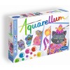 Aquarellum Junior Maneki Neko 4 obrazy do malowania i farby, SentoSphere