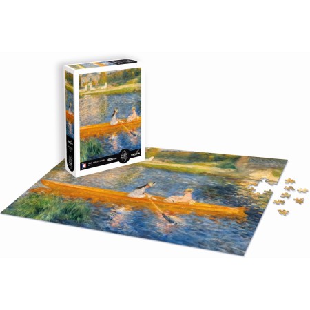 Puzzle 1000 el. Przejażdżka łódką w Asnières, Renoir, Calypto