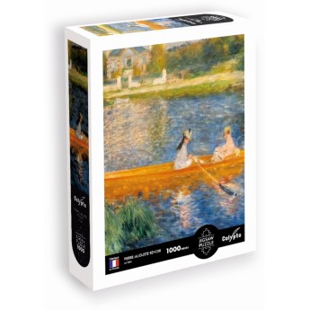 Puzzle 1000 el. Przejażdżka łódką w Asnières, Renoir, Calypto