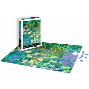 Puzzle 1000 el. Nenufary, Claude Monet, Calypto