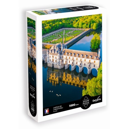Puzzle 1000 Zamek nad Loarą Chenonceau (Francja), Calypto