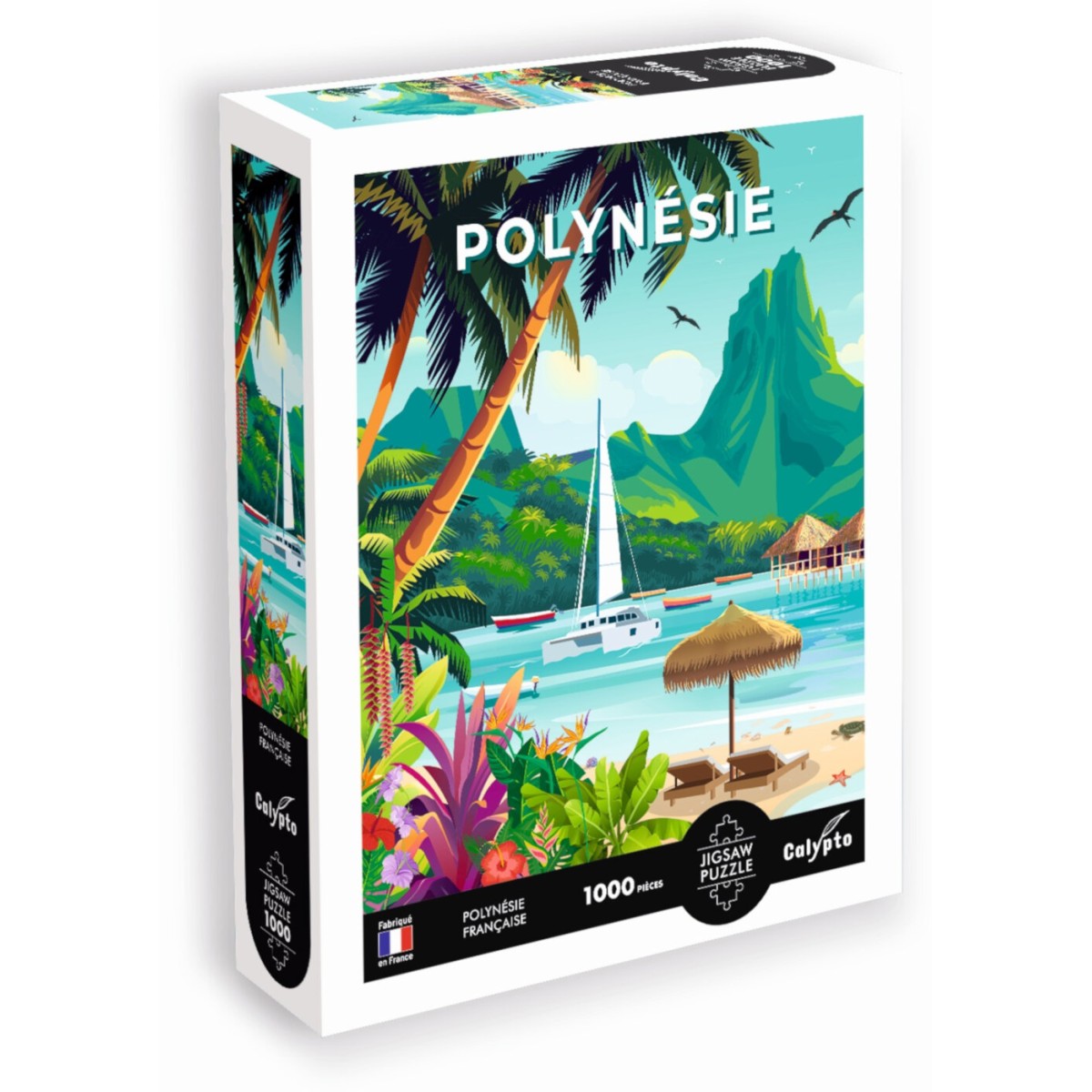 Puzzle 1000 elementów Polinezja, Calypto
