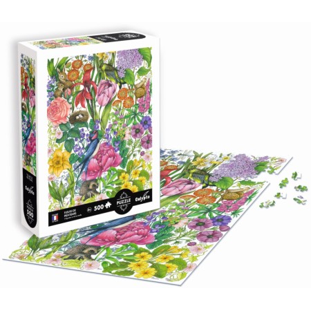 Puzzle 500 elementów Wiosenne Kwiaty, Calypto