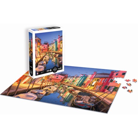 Puzzle 500 elementów XL Burano, Włochy, Calypto