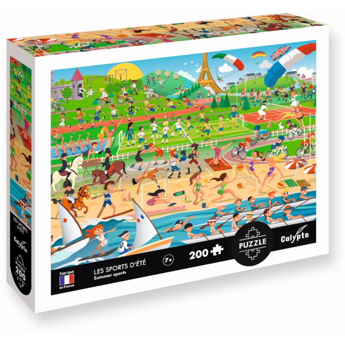 Puzzle 200 elementów Sporty Letnie, Calypto