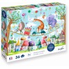Puzzle 36 elementów Zwierzęcy akrobaci, Calypto +4